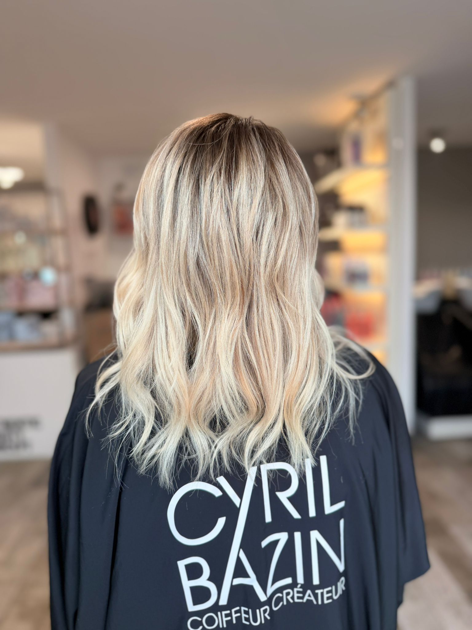Balayage blond