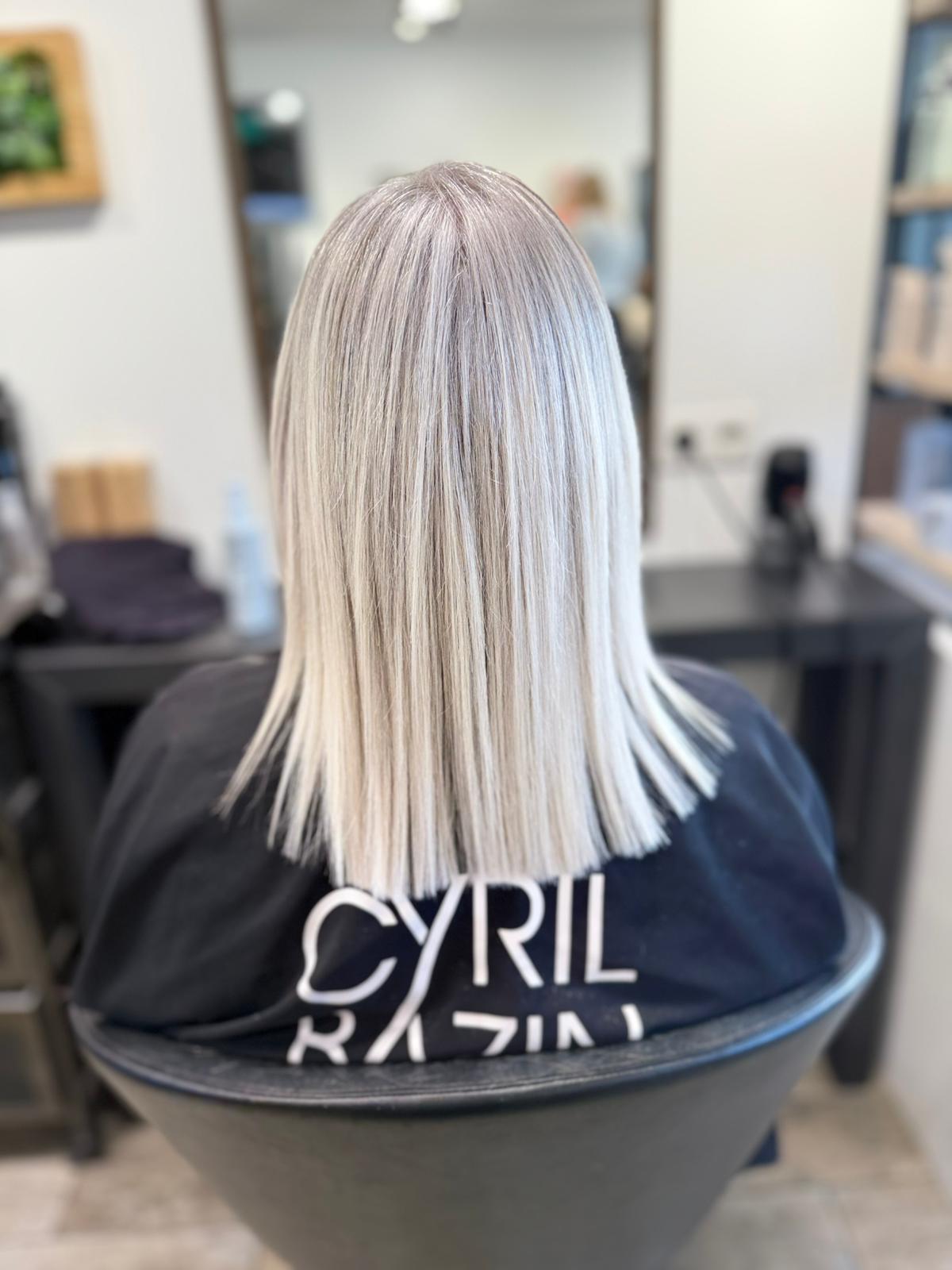 Balayage gris
