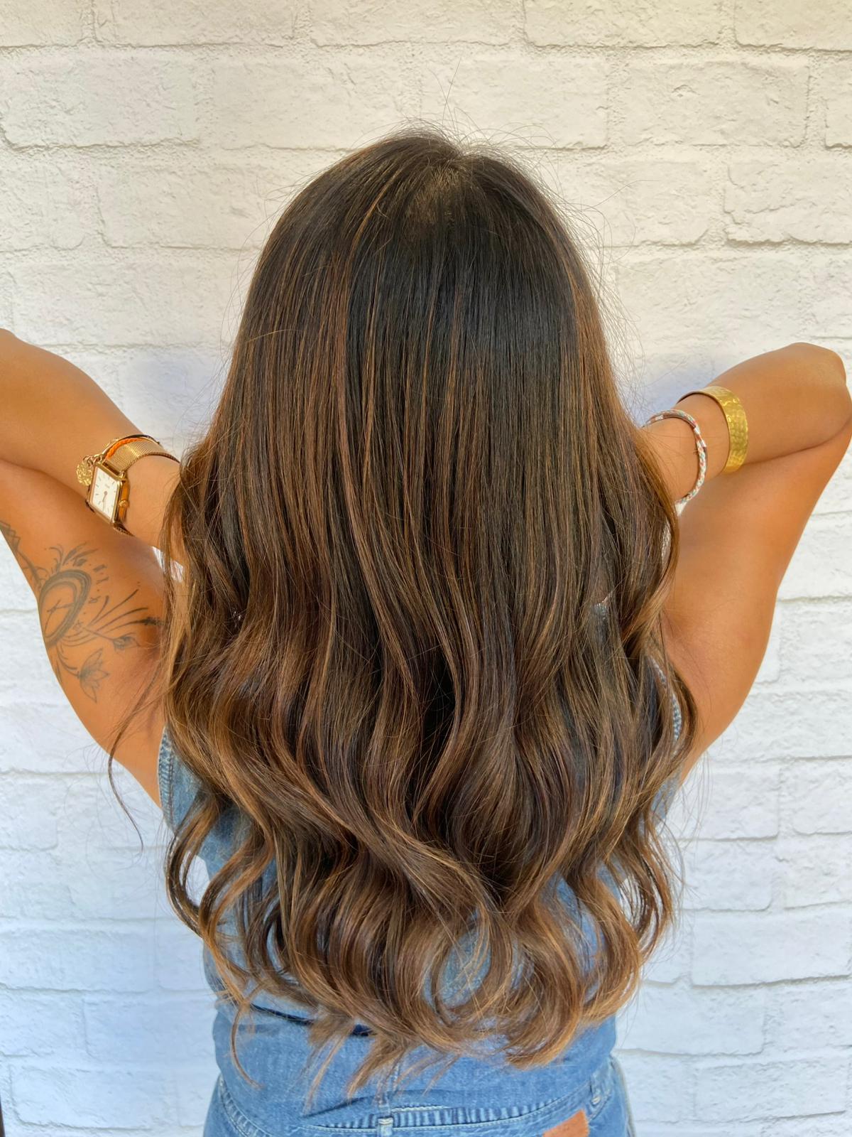 Balayage brunette