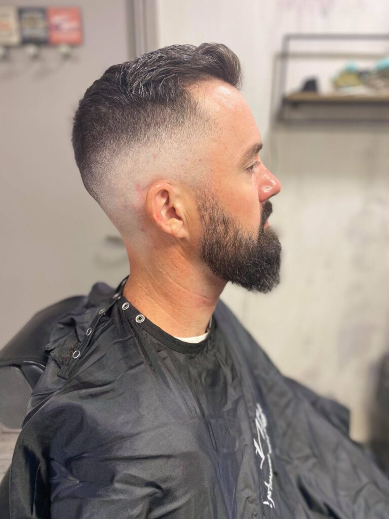 Barbe bouc allonge - barbier cyril bazin